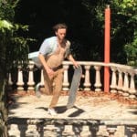 skateboarding in Jaco