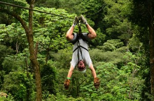 Upside down dad!  Jaco, CR