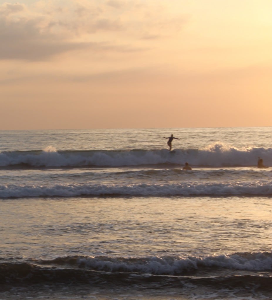 Sunset surf at Room2Board Sunset surf at Room2Board