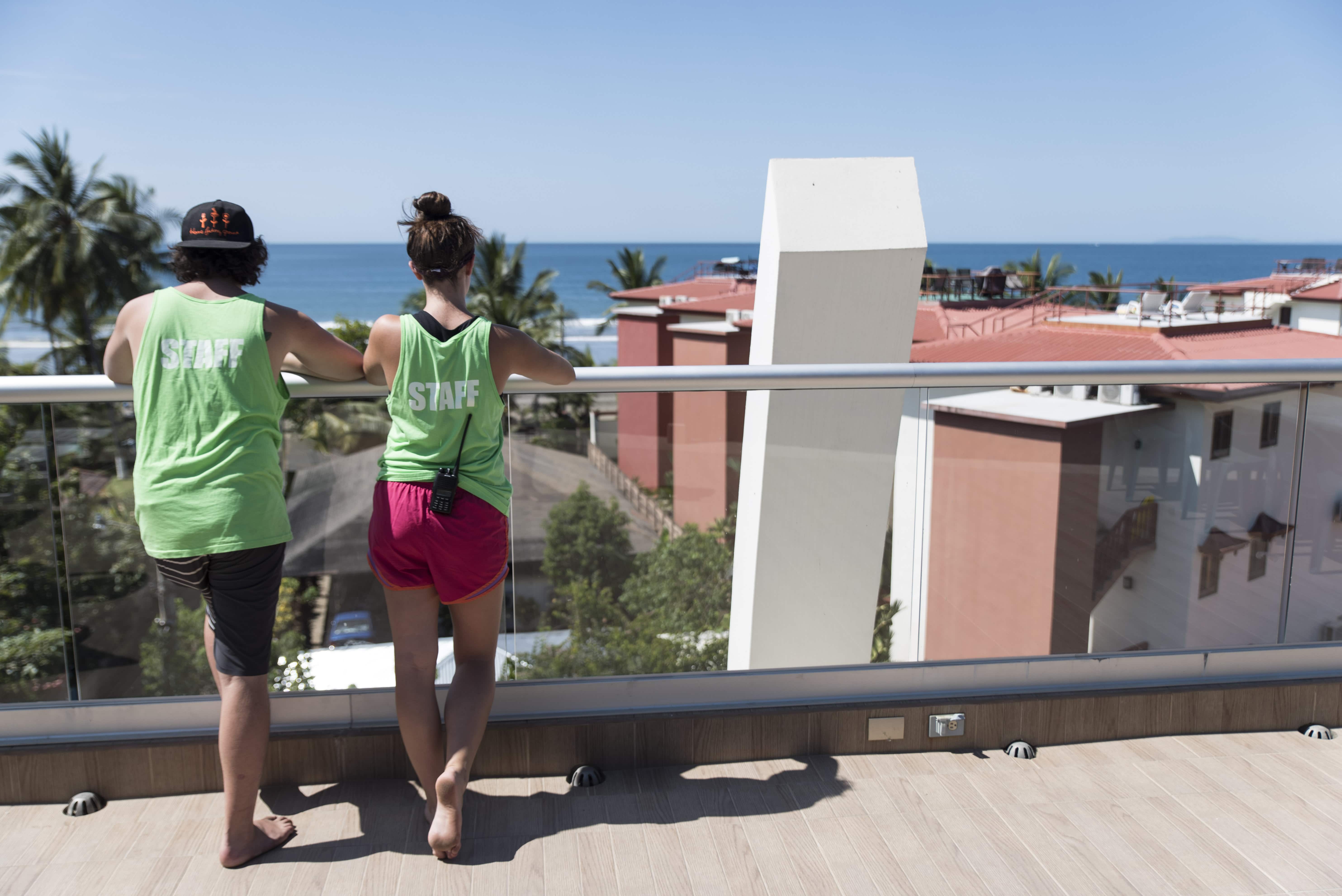 Roof top view