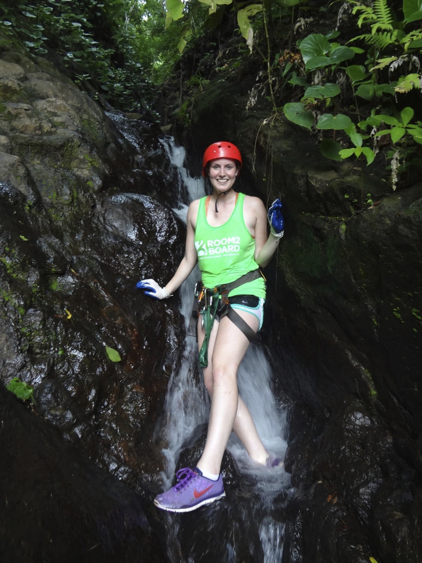 Waterfall Rapelling