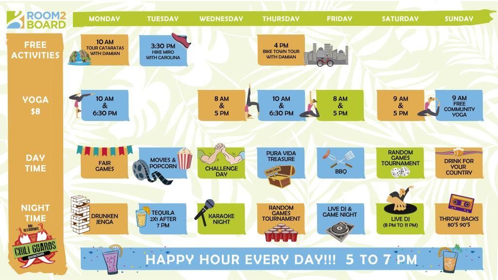 CALENDARIO ACTIVIDADES R2B-01