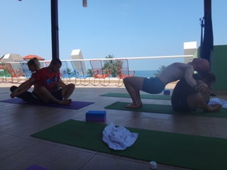 Yoga with an ocean view in Costa Rica