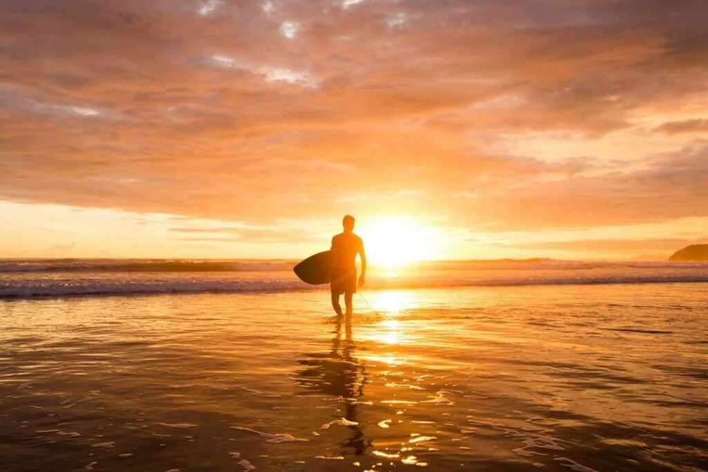 Room2Board Surf Camp at Sunset